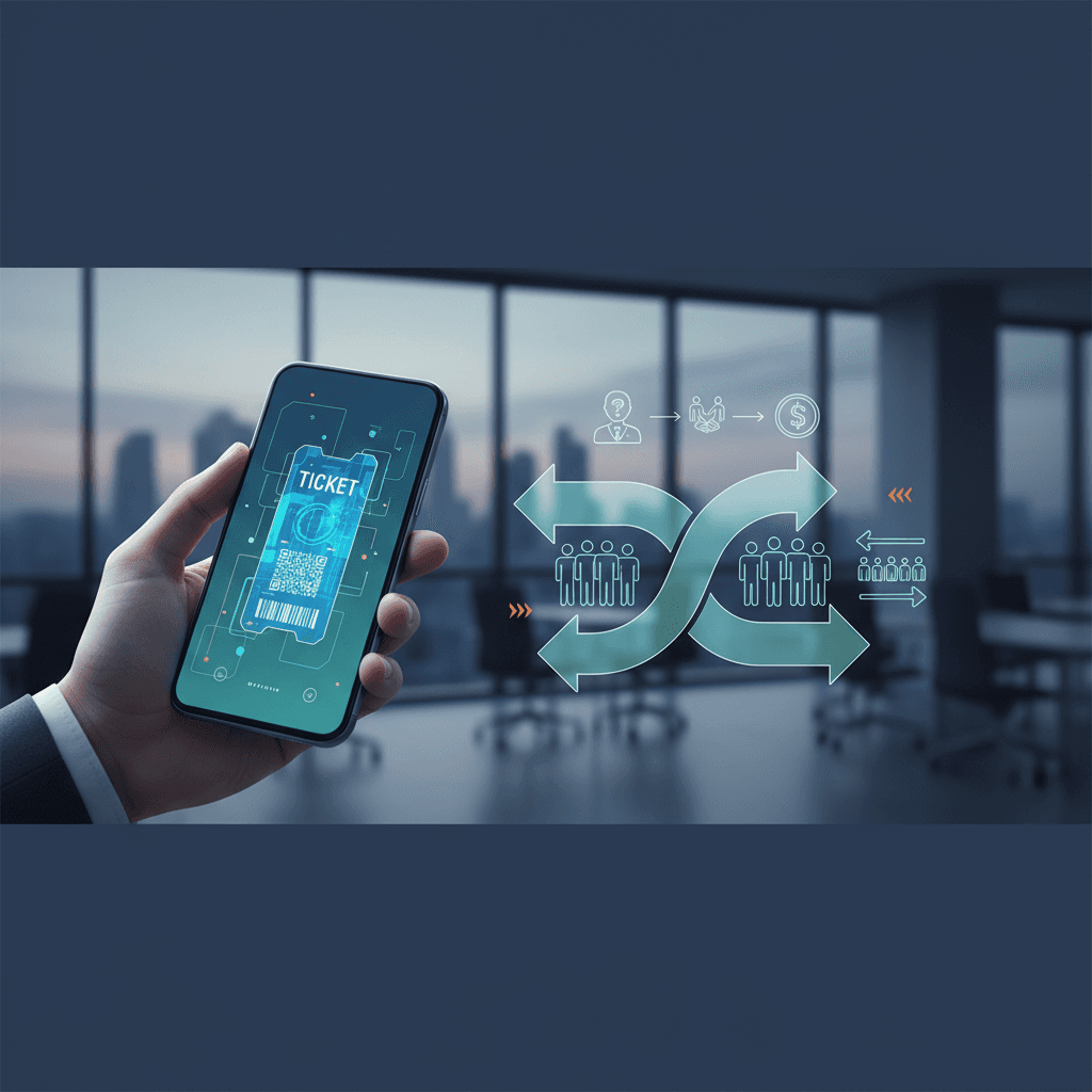 電子チケットで同行者が行けなくなった際の分配・リセール完全ガイド