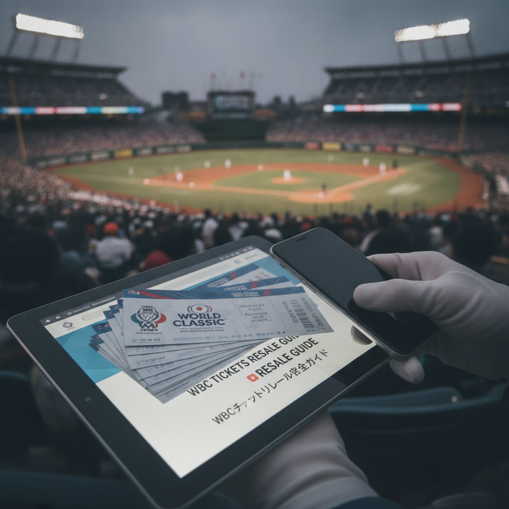 WBCチケットリセール完全ガイド！安全な入手から活用術までwbc チケットリセール