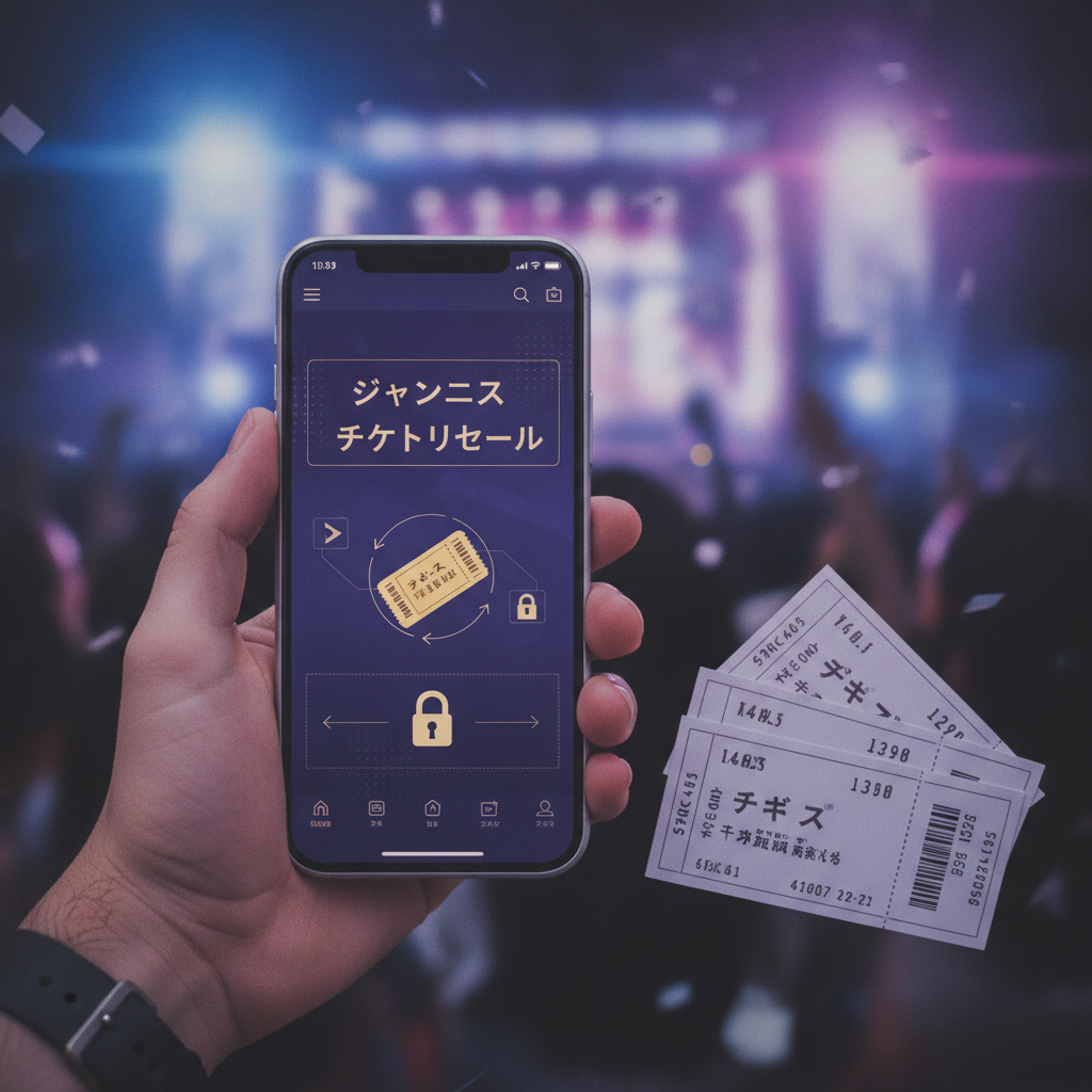 ジャニーズ チケットリセール徹底解説：安全な取引と最新公式情報
